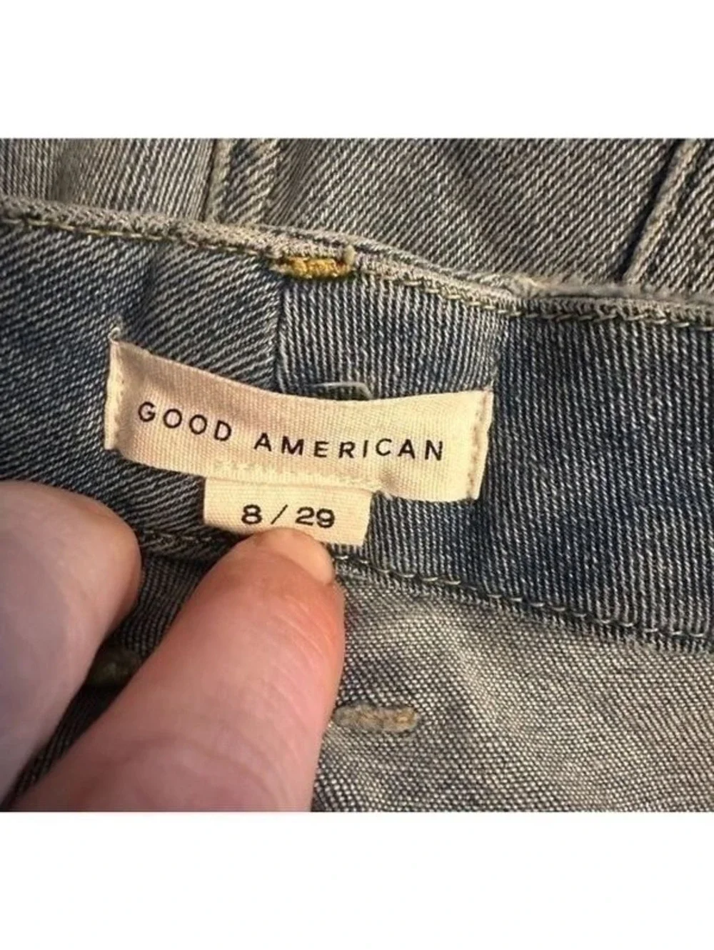 Good American Distressed Jeans Sz 8